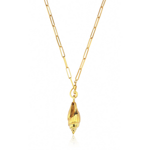 BIG CONICAL SEASHELL NECKLACE